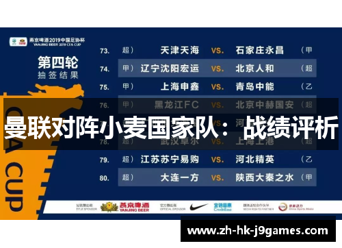 曼联对阵小麦国家队：战绩评析